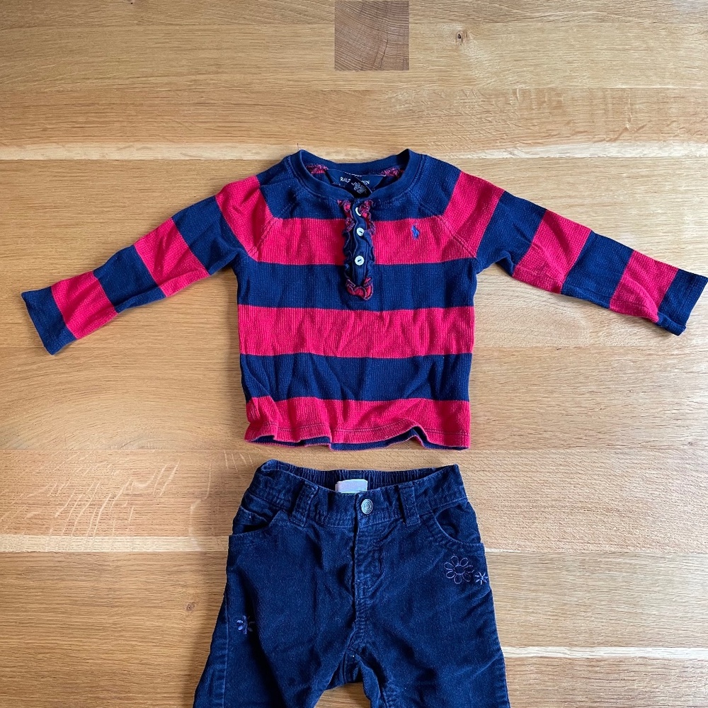 Ralph Lauren shirt, 24 mos.